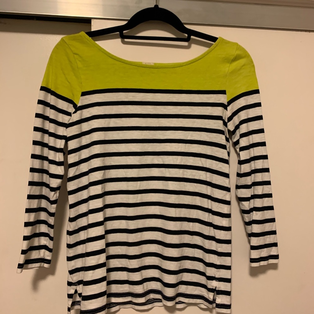 J Crew Striped Top